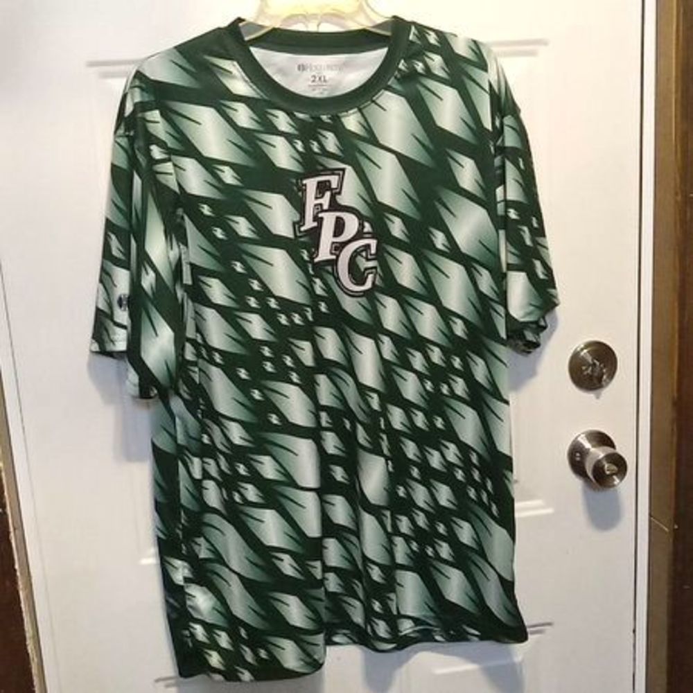 Holloway PFG Green Camo‎ dry-Excel Men's Shirt 2XL